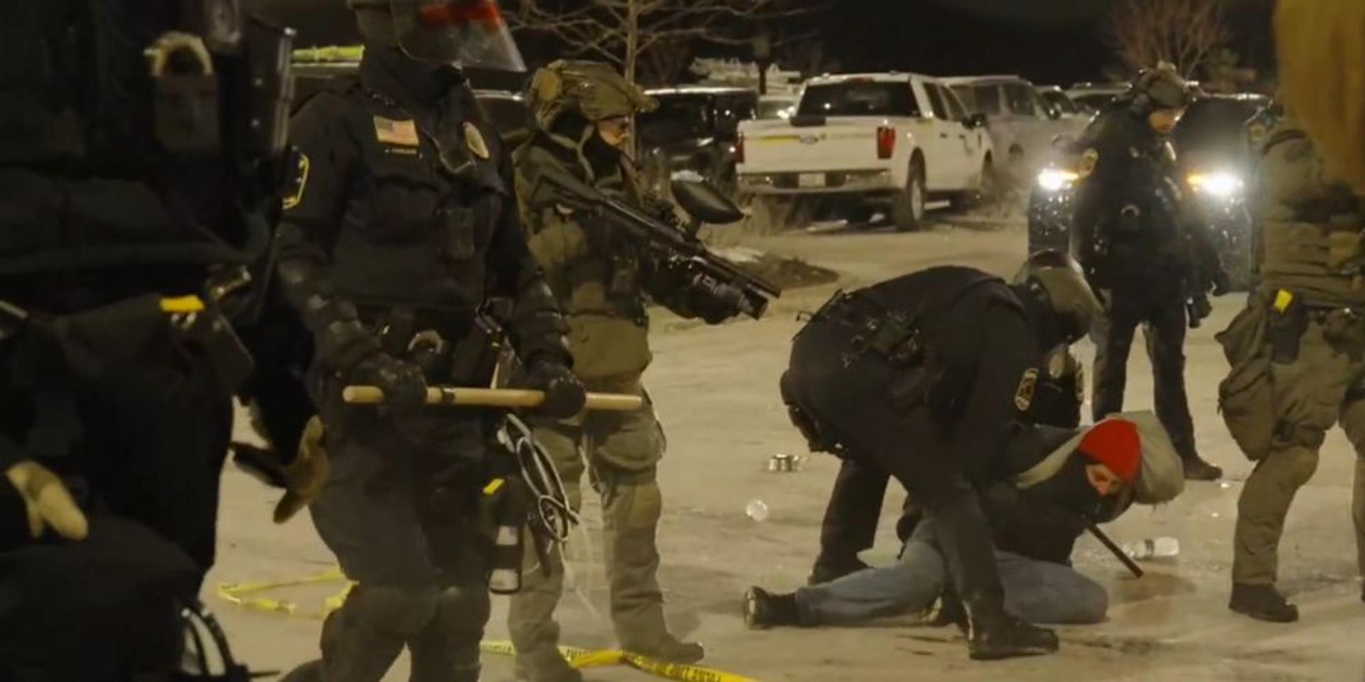 Rioters arrested outside Minn hotel allegedly housing Bovino—they say there's a place in hell for him 'next to Charlie Kirk'