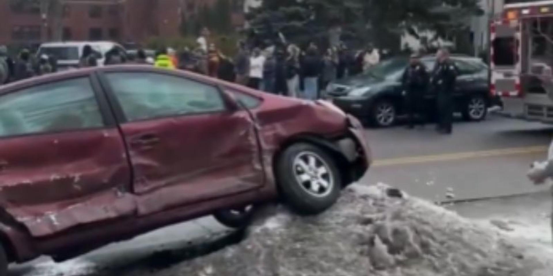 Illegal immigrant crashes car into ICE vehicle in 'dangerous attempt' to resist arrest in St Paul, MN