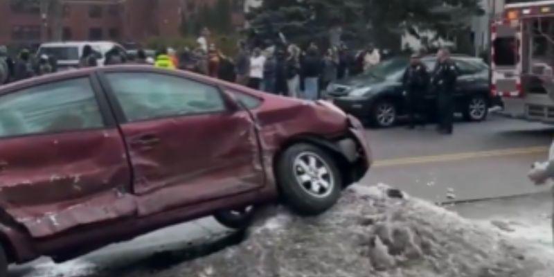 Illegal immigrant crashes car into ICE vehicle in 'dangerous attempt' to resist arrest in St Paul, MN