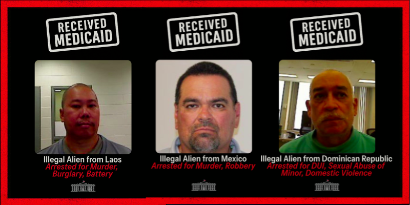 White House posts massive list of criminal illegal immigrants who were on Medicaid