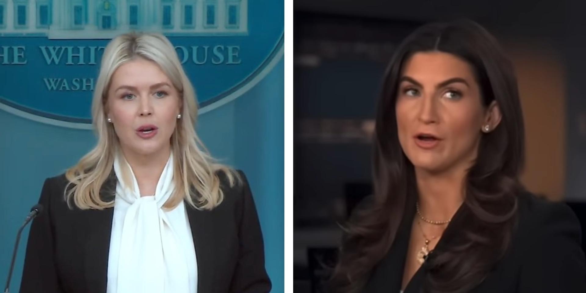 Press Sec blasts CNN’s Kaitlan Collins: 'You only want to make the president look bad' over US soldier deaths