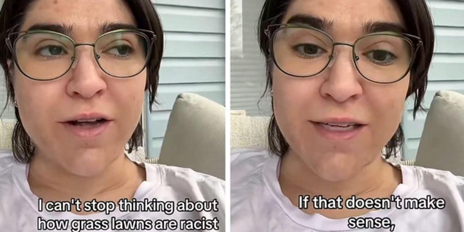 Viral TikToker claims well-kept lawns are 'based in white supremacy'