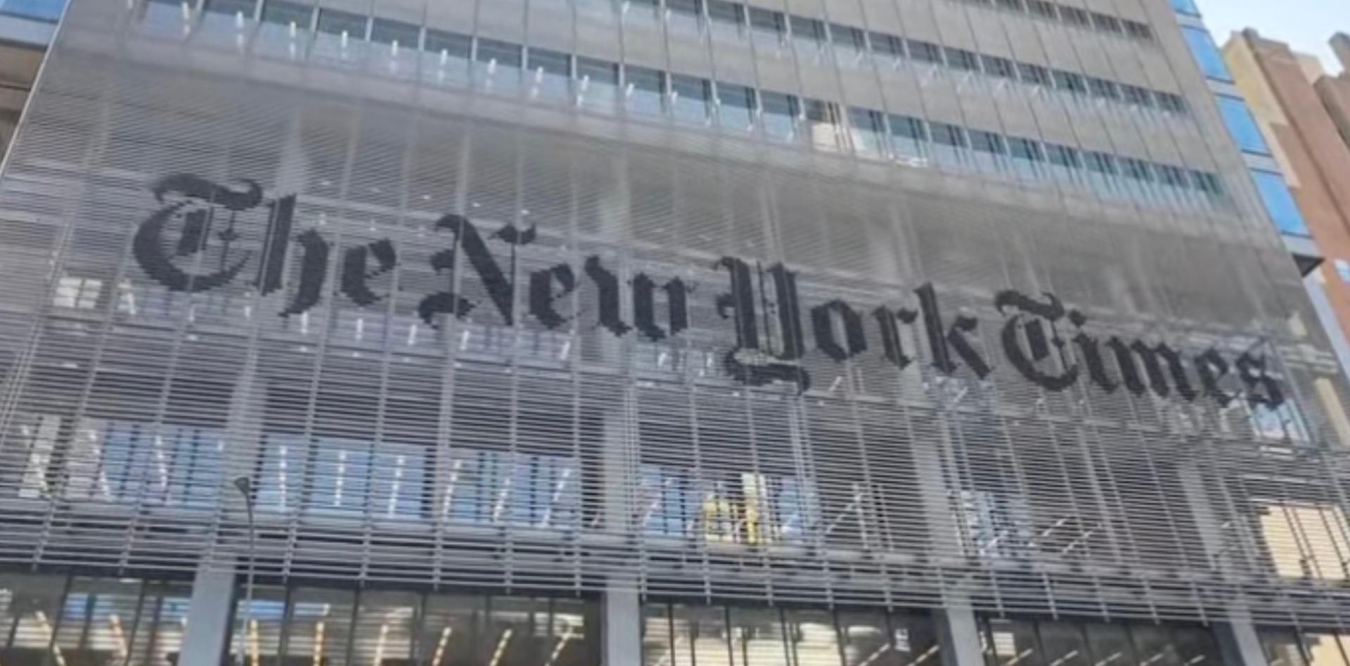 Shareholders sue New York Times for failing obligation to investors to report the truth: lawsuit