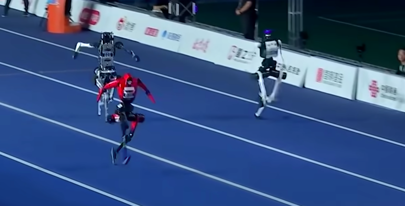 Chinese humanoid robot SMASHES Usain Bolt’s 100m world record