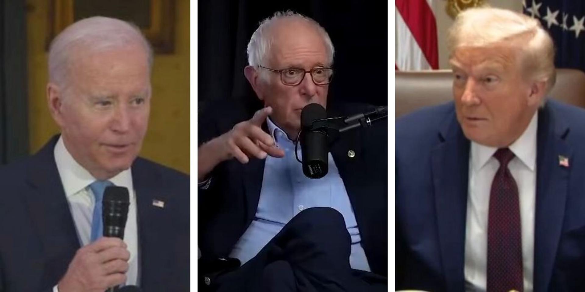 Bernie Sanders admits 'Trump did a better job' on border than Biden