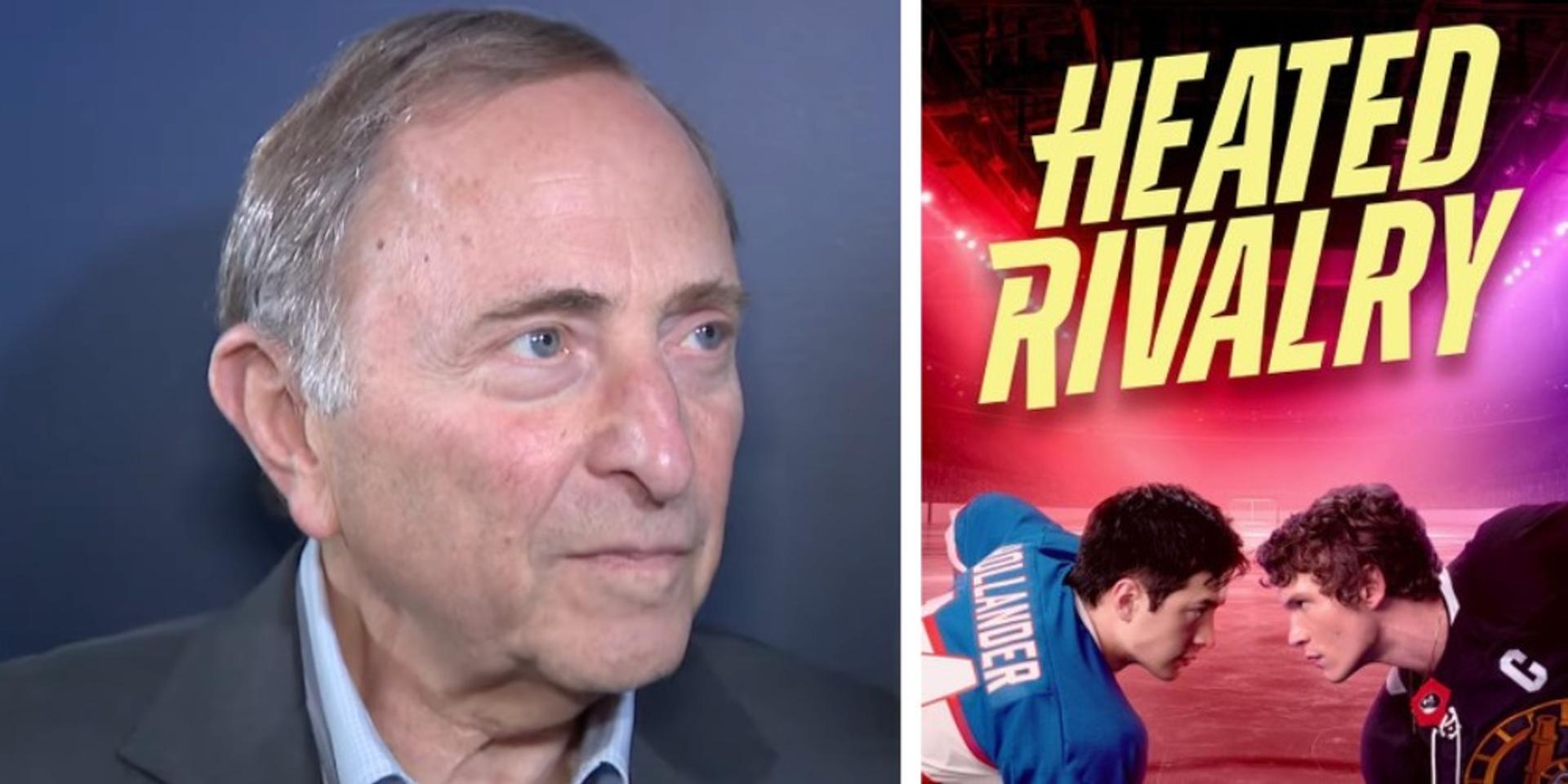NHL commissioner Gary Bettman praises TV show depicting gay pro hockey players, says he 'binged it in one night'