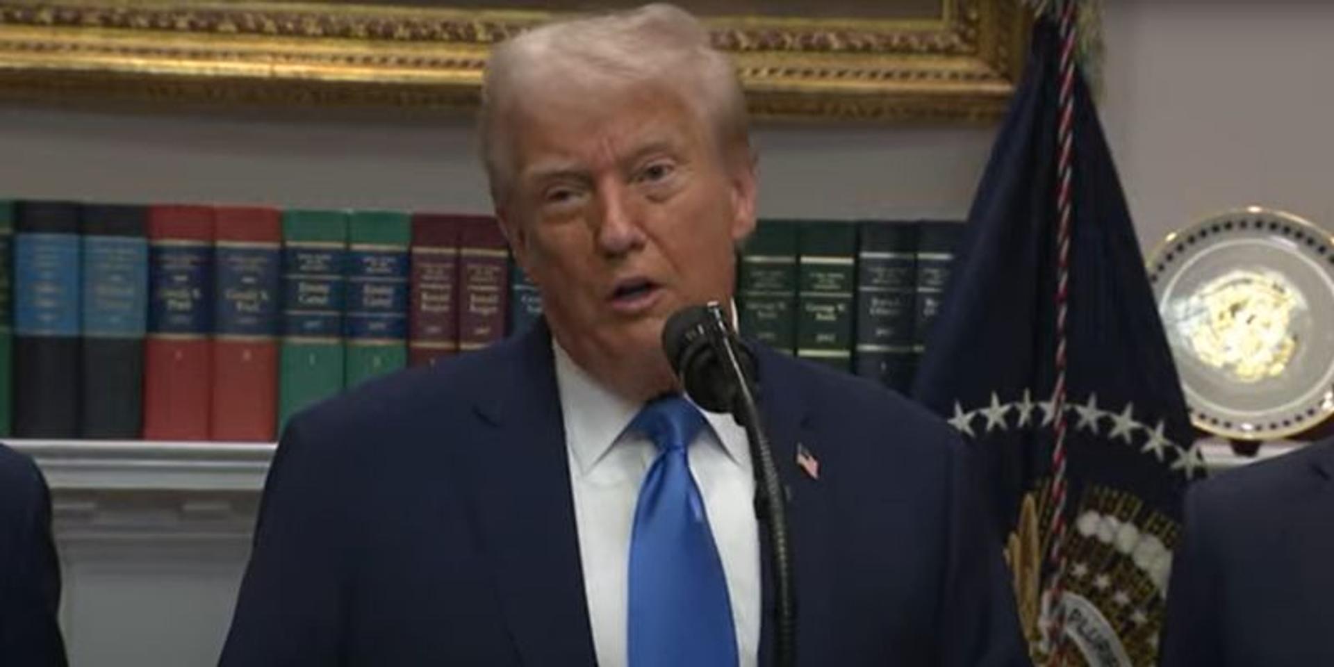 BREAKING: Trump will 'not fund states that allow anarchy' as White House moves to withhold funds from Oregon over Antifa violence