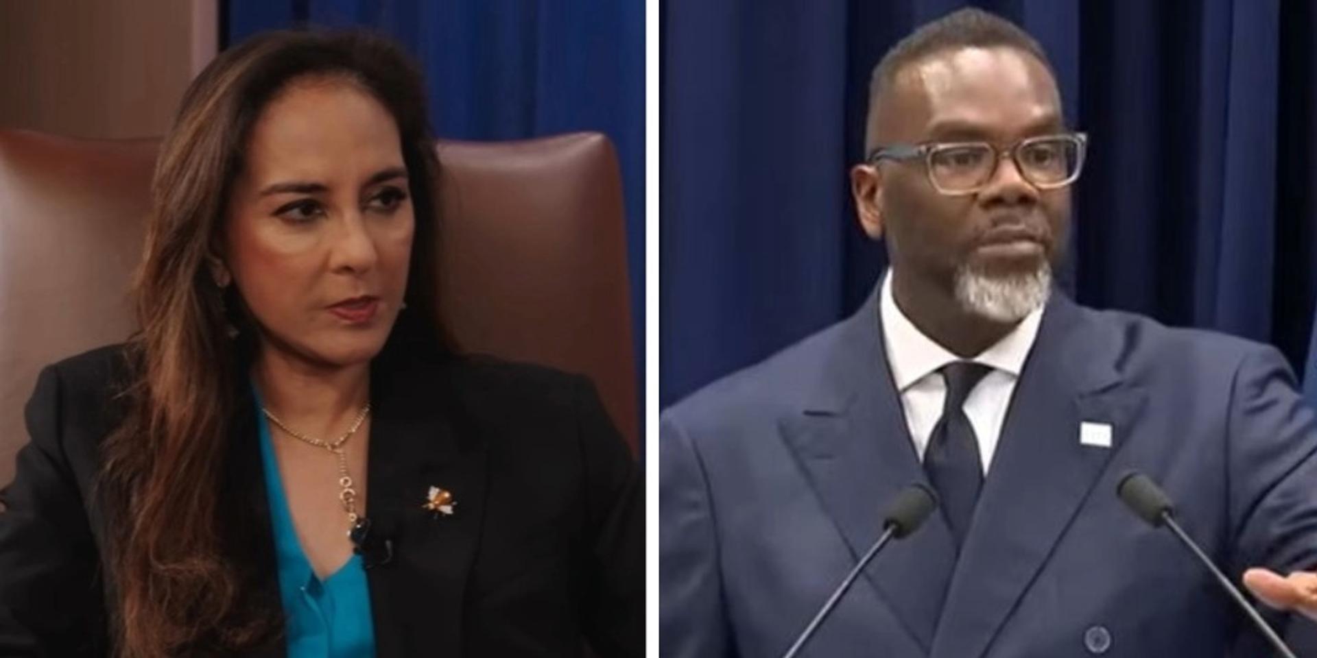 Harmeet Dhillon slams Mayor Brandon Johnson over his allegations of 'transfemicide' in Chicago