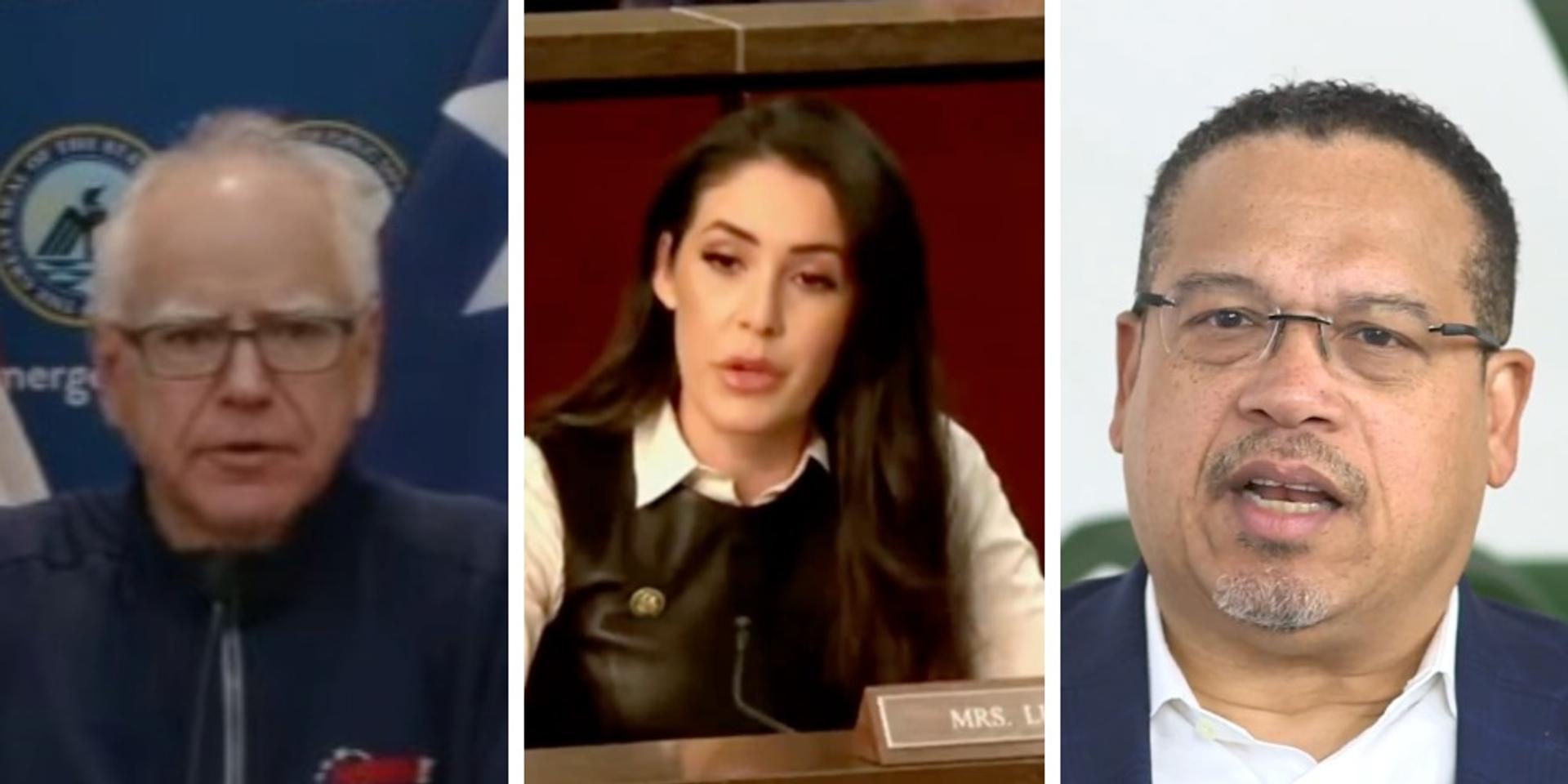 Anna Paulina Luna refers Tim Walz, Keith Ellison to DOJ for criminal charges over Minnesota Somali fraud