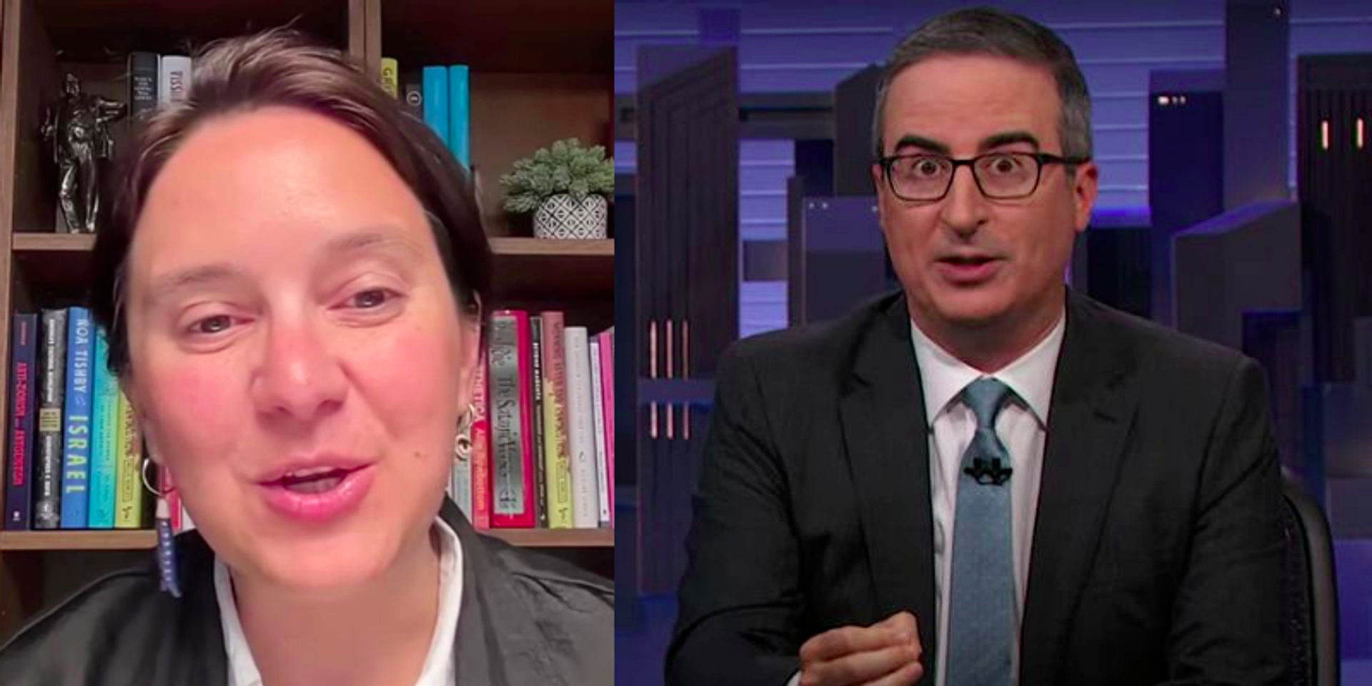 John Oliver complains about Bari Weiss takeover at CBS, claims her past work is 'irresponsible,' 'deeply misleading'