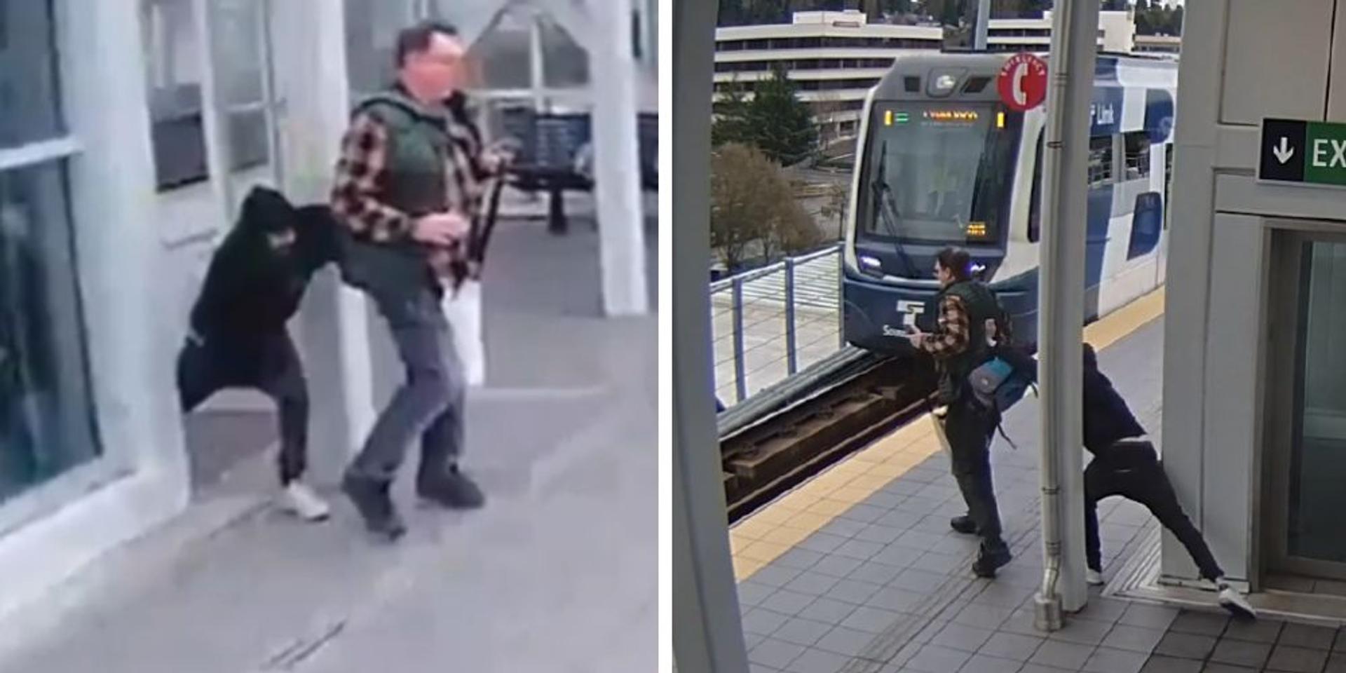 Suspect arrested for trying to push man in front of Seattle train after involuntary commitment release