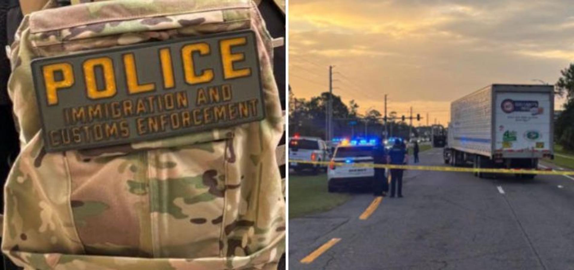 Mexican national runs from ICE, gets hit by semi-truck, dies in Florida
