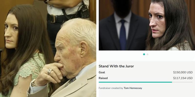 Fundraiser for lone holdout Clancy juror hits $117,000 as media doxes, smears him