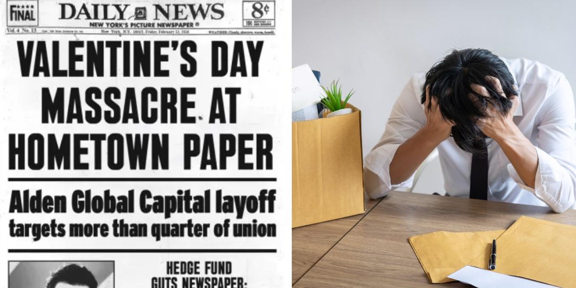 New York Daily News makes massive staff cuts in 'Valentines Day Massacre'