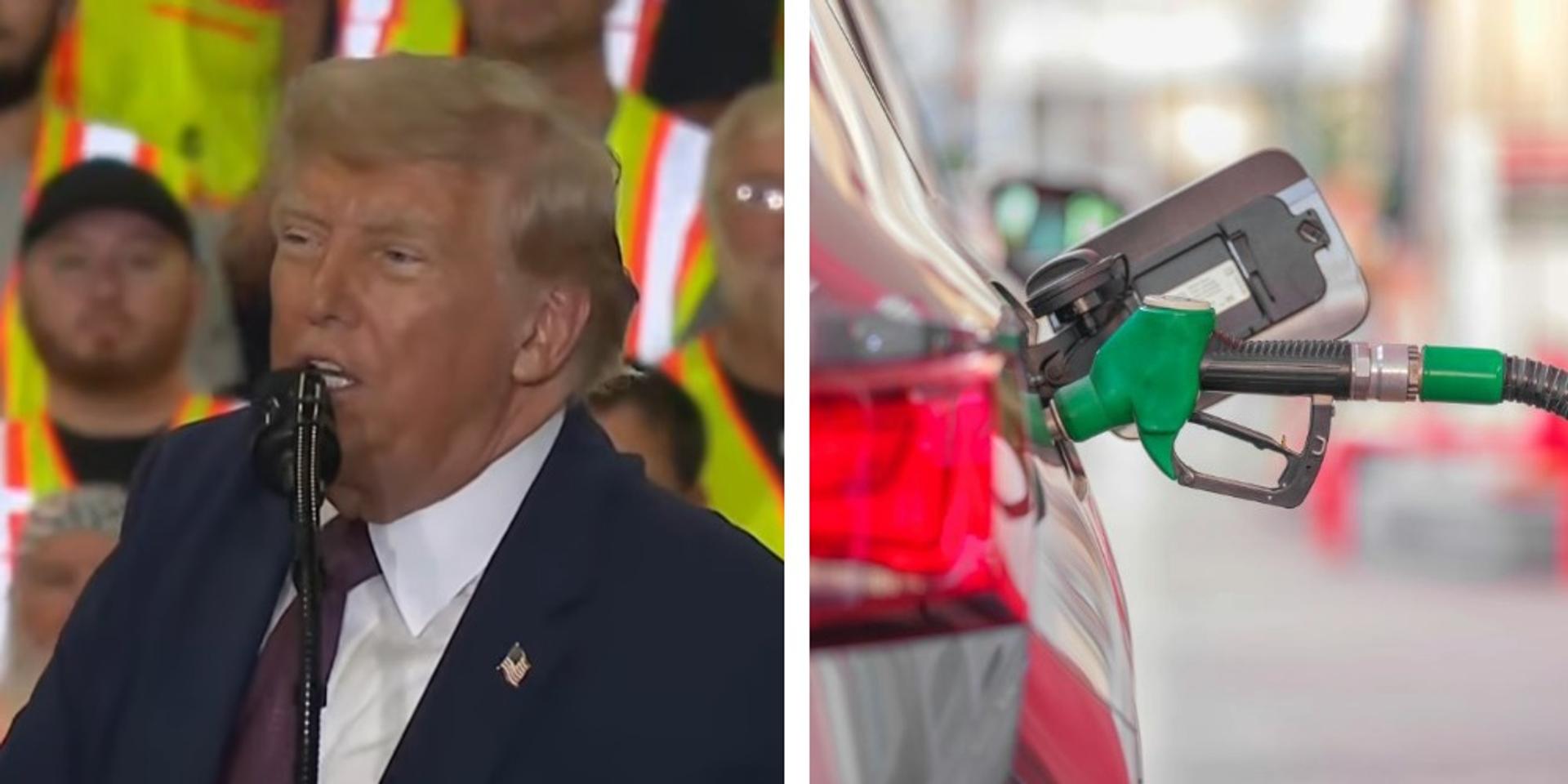 President Trump instructs DOJ to look into possible price gouging as gas prices fail to match current dropping price of oil
