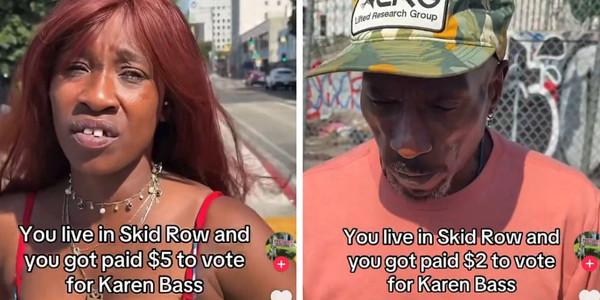 Skid Row residents were PAID to vote in LA mayor's race: report