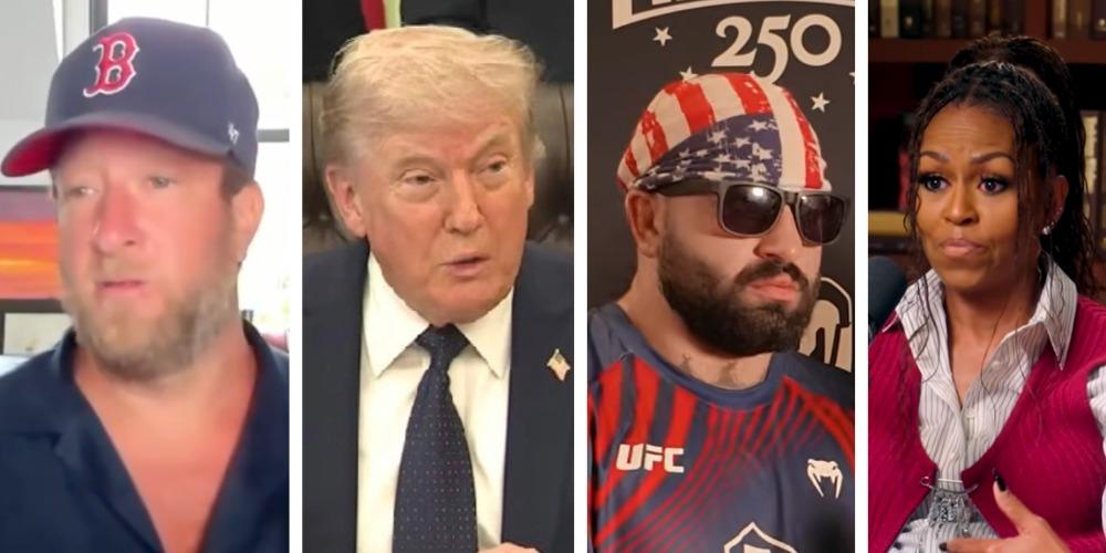 Barstool's Dave Portnoy demands Trump denounce UFC fighter over Michelle Obama quip