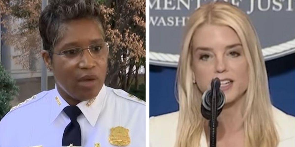 Pam Bondi strips authority from DC police chief, nixes capital sanctuary city policies