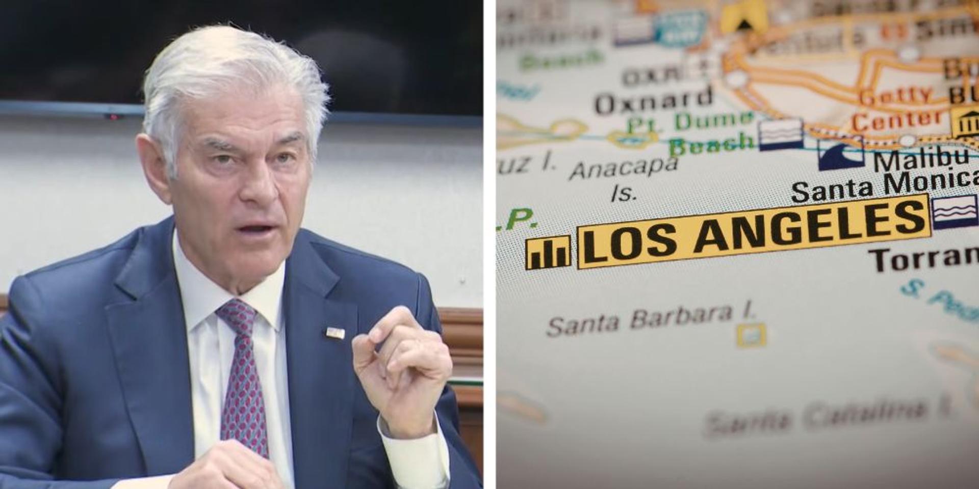 18% of entire US home health care billed to federal gov comes from Los Angeles County: Mehmet Oz