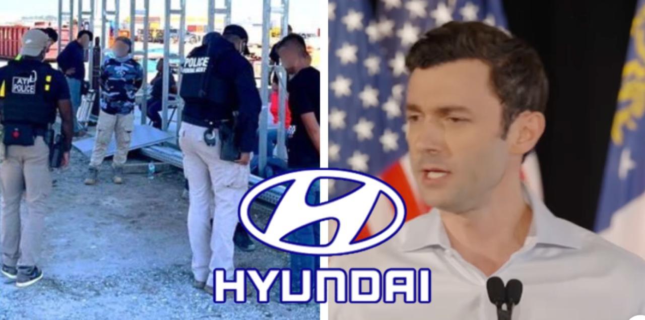ICE raids Georgia Hyundai EV plant, detains 475 illegal workers after Sen Jon Ossoff spearheaded opening