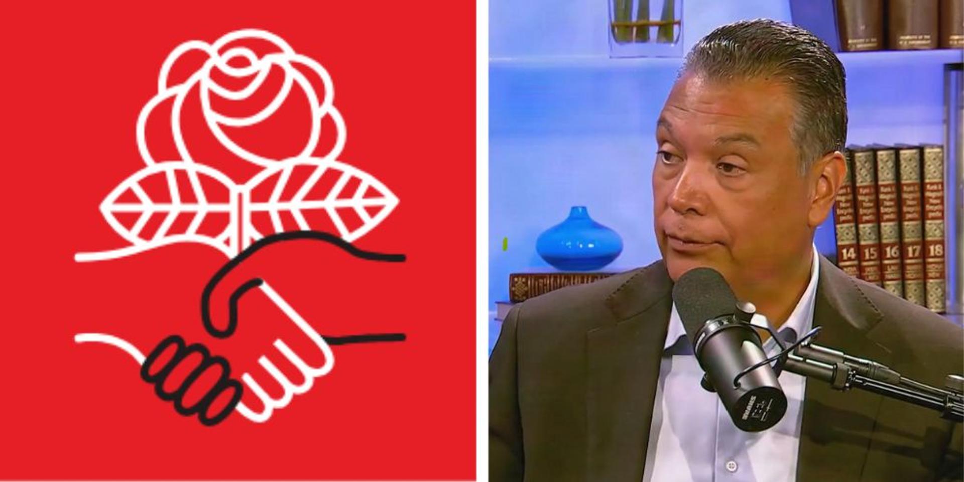 Dem Senator Alex Padilla says DSA candidate surge is just 'democracy playing itself out'