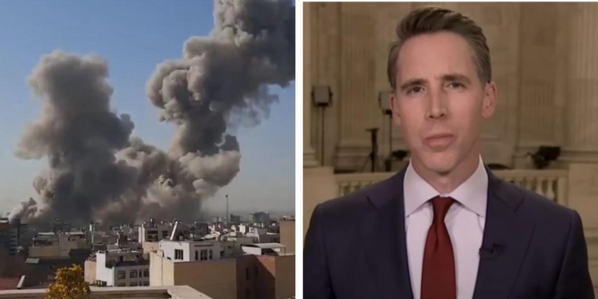Josh Hawley says US operation in Iran seems 'open-ended' and 'very ambitious'