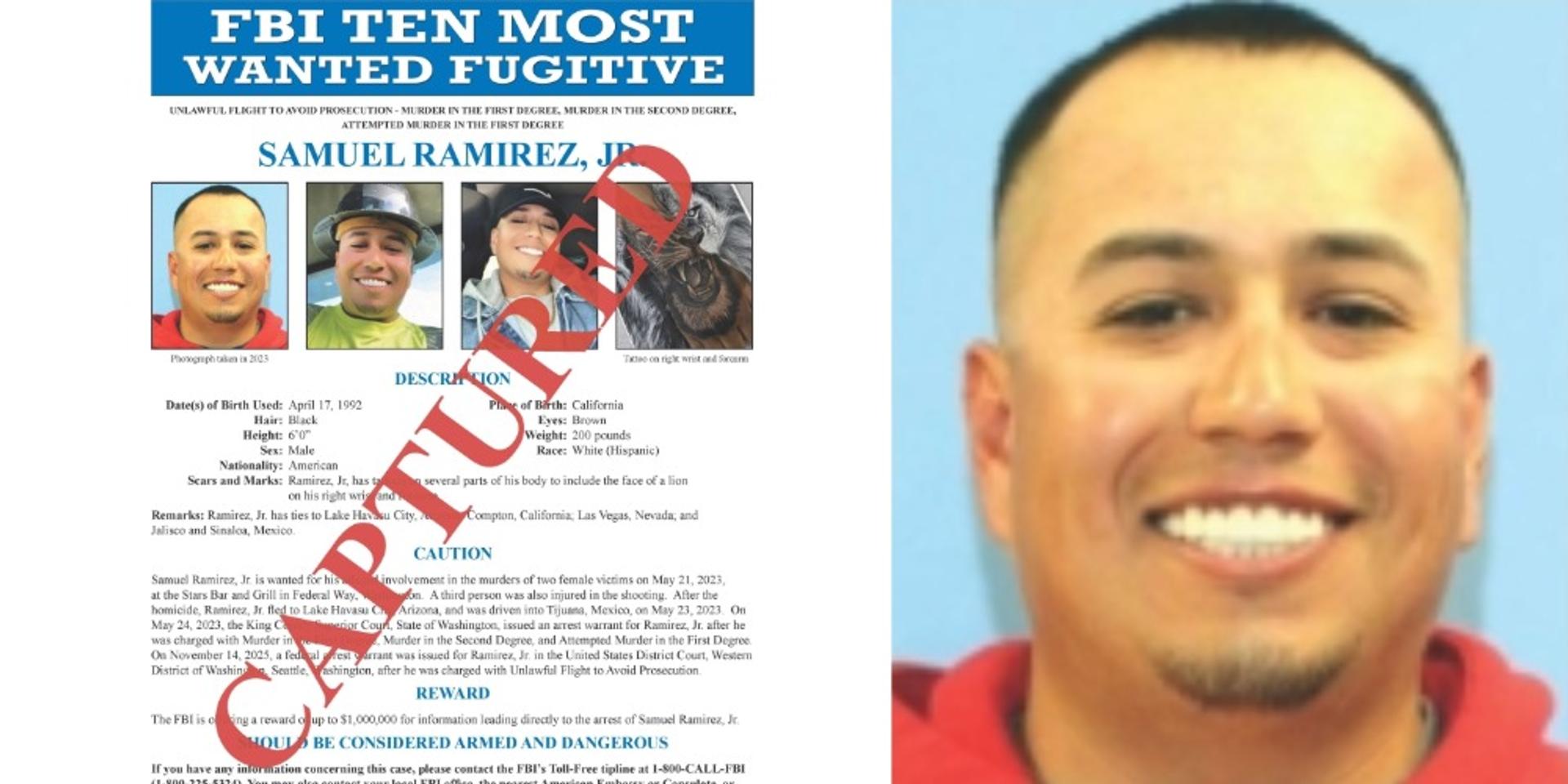 Murderer arrested in Mexico just 73 minutes after being added to Most Wanted list