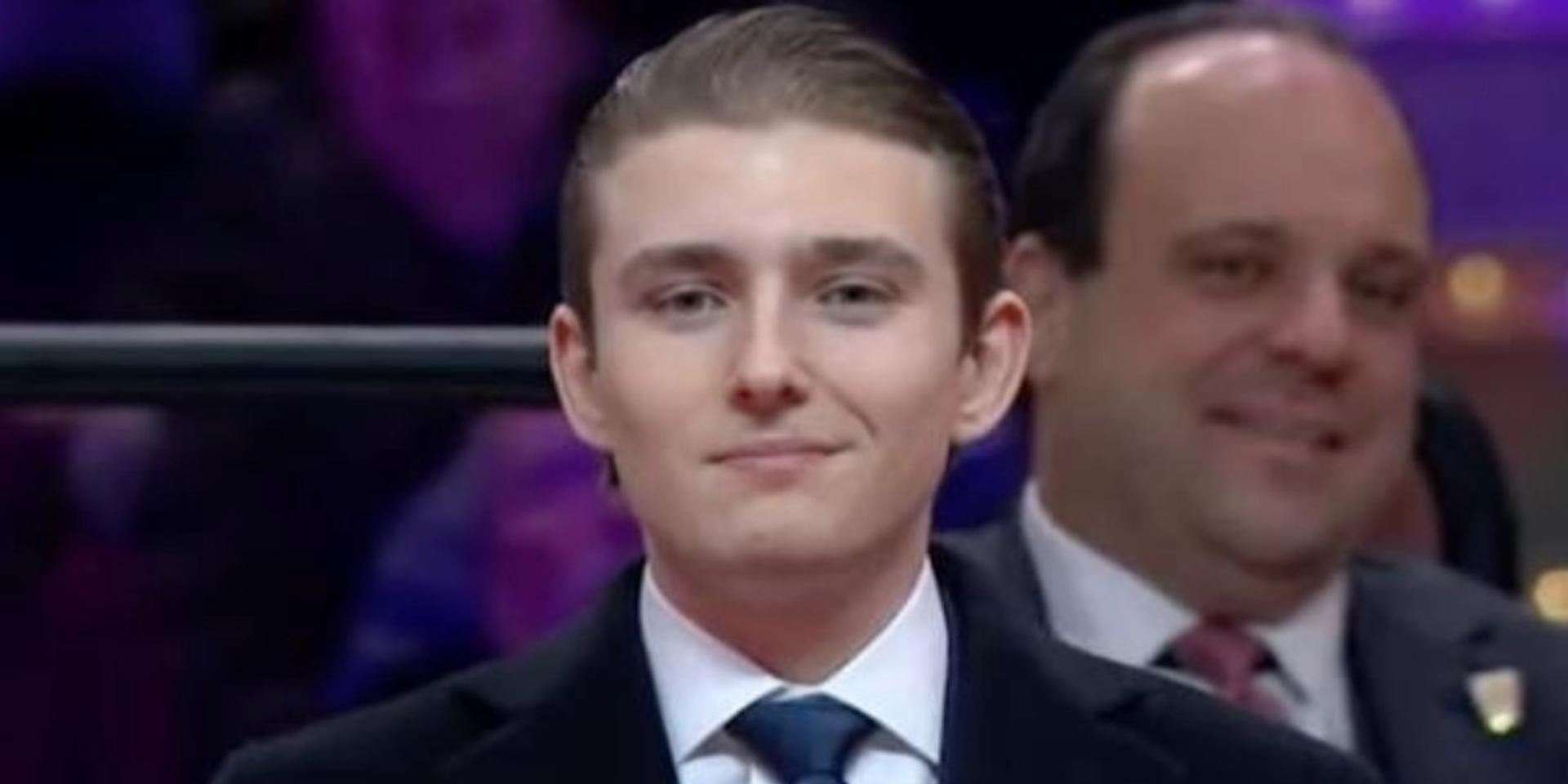 Barron Trump saved woman’s life by calling police after FaceTime call showed ex-boyfriend attacking her, UK woman says