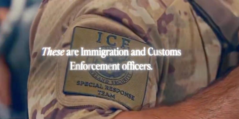 Pro-ICE ad from border security nonprofit airs during Super Bowl