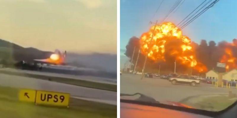 BREAKING UPDATE: 9 dead in fiery UPS plane crash in Louisville