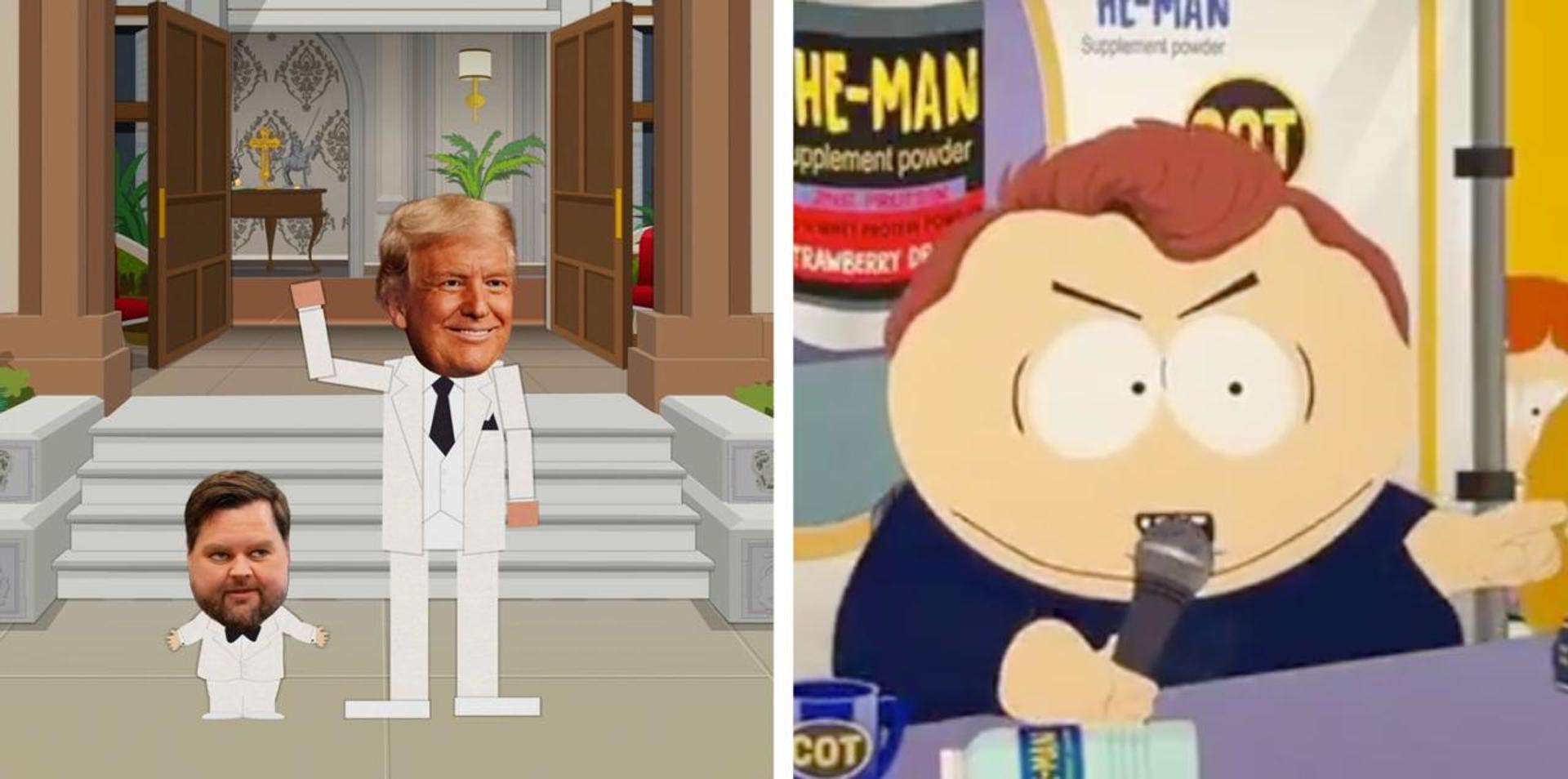 JD Vance, Charlie Kirk embrace South Park parody of themselves