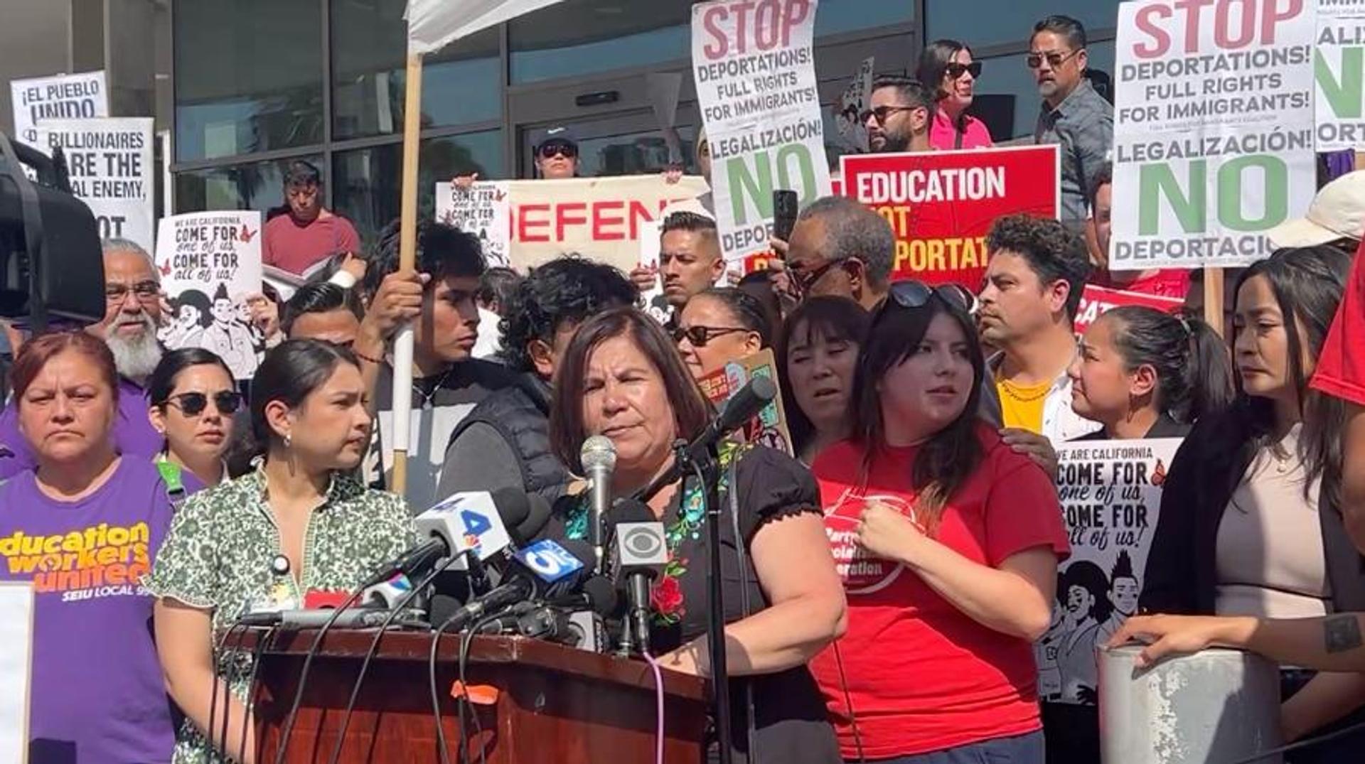 California anti-ICE protest group funded by Biden DHS grant