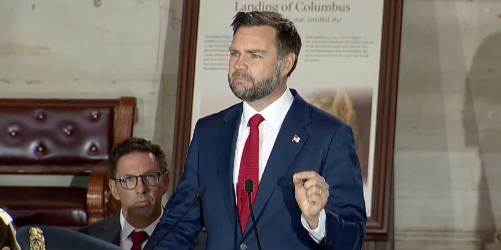 JD Vance remembers 'true American original' Lindsey Graham at Capitol memorial service