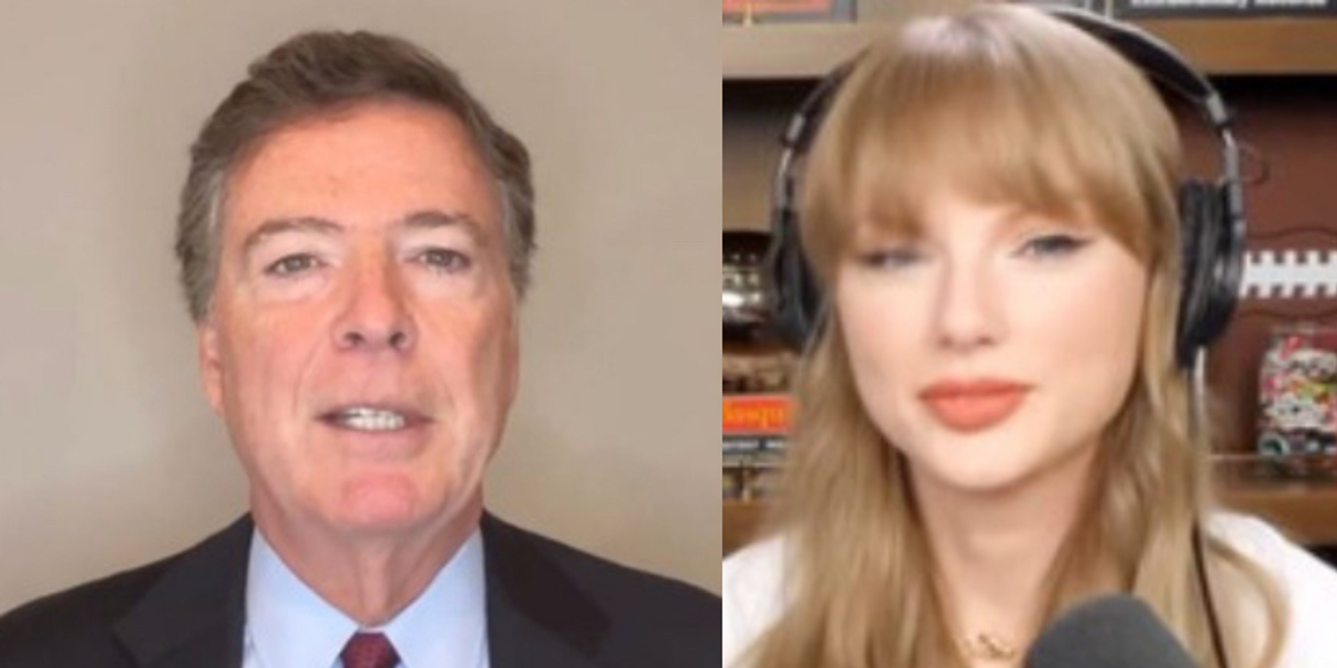 James Comey posts emotional tribute to Taylor Swift, says she provides hope through Trump 'bad dream'
