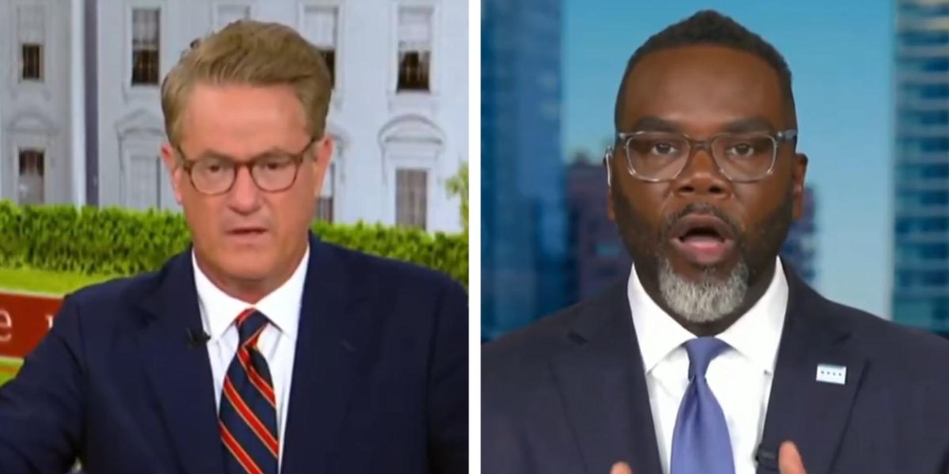 Mayor Brandon Johnson refuses to answer on Morning Joe FIVE TIMES if more police makes Chicago safer