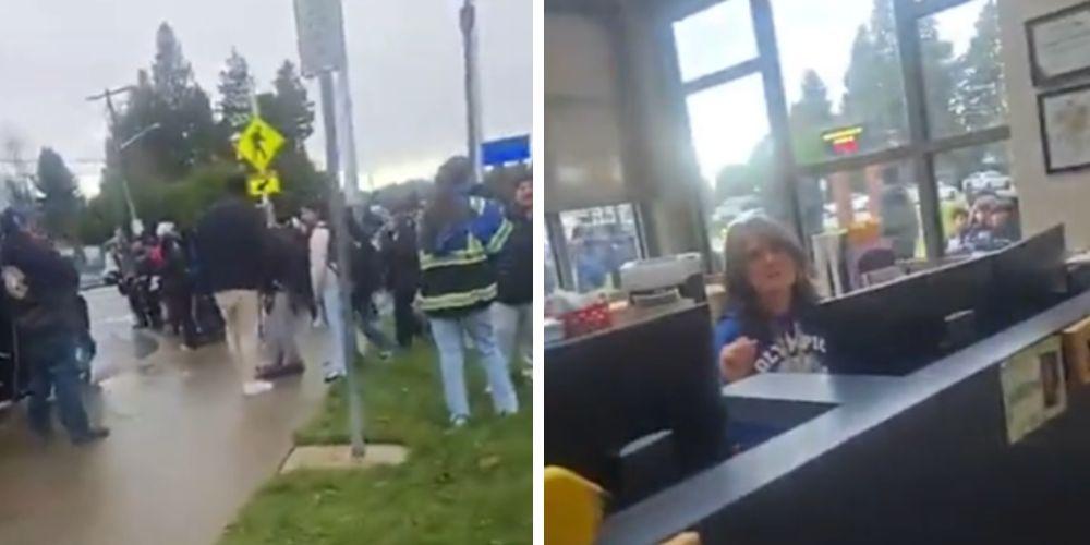 Mom yanks daughter out of anti-ICE walk out at Washington state middle school