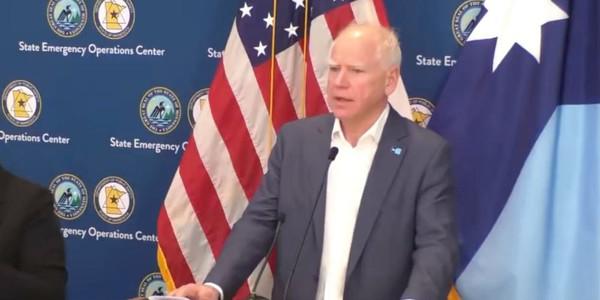 Walz says children in Minnesota are hiding like Anne Frank amid ICE enforcement