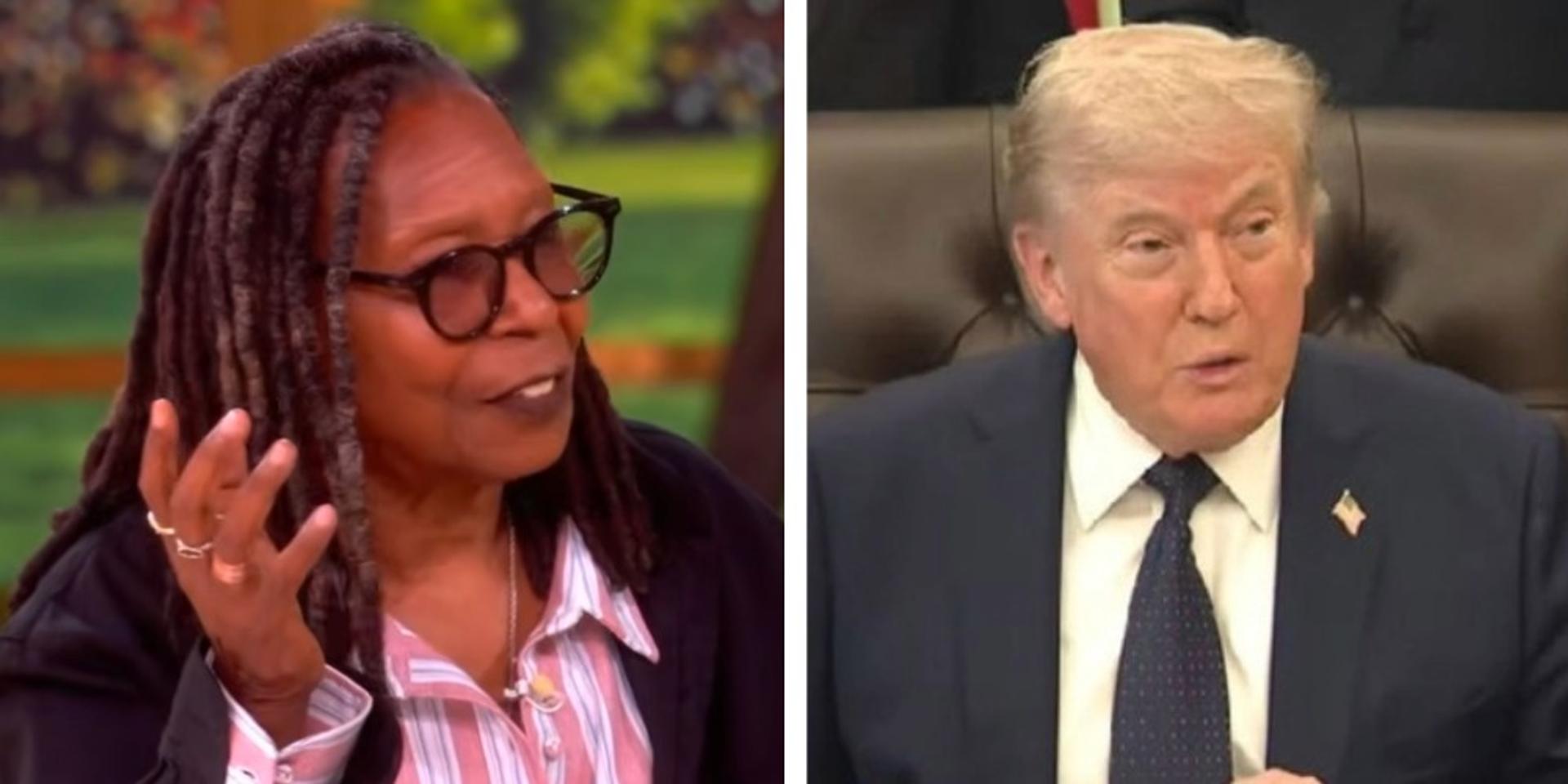 The View's Whoopi Goldberg blames Trump for Ebola response in Africa