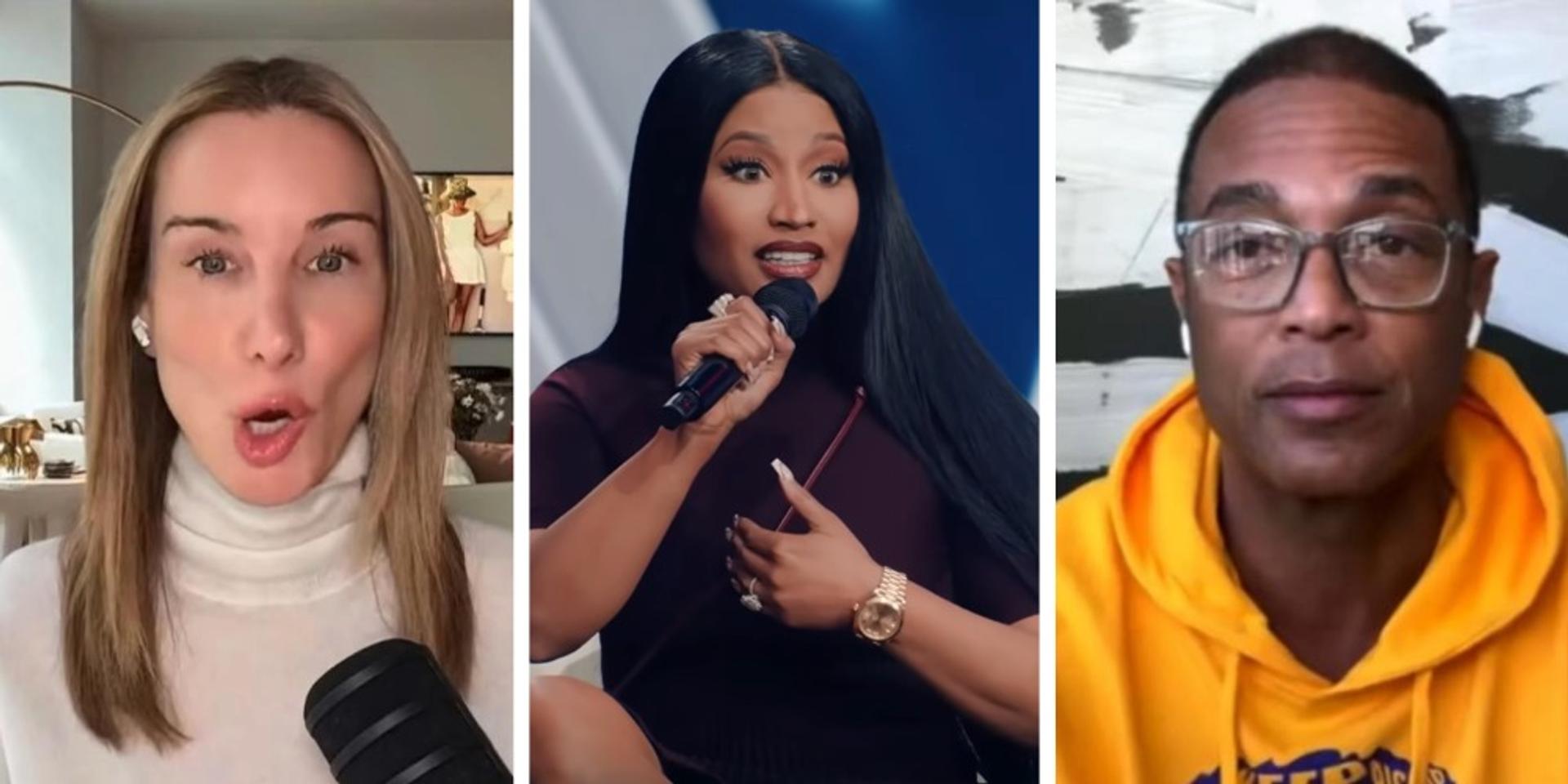 Don Lemon, far-left podcaster call Nicki Minaj 'white nationalist' for calling for ex-CNN host to be jailed