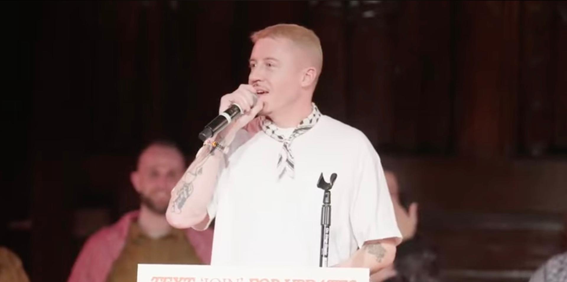 Macklemore donates $1M from Ed Sheeran tour to Palestinian groups with alleged ties to Hamas