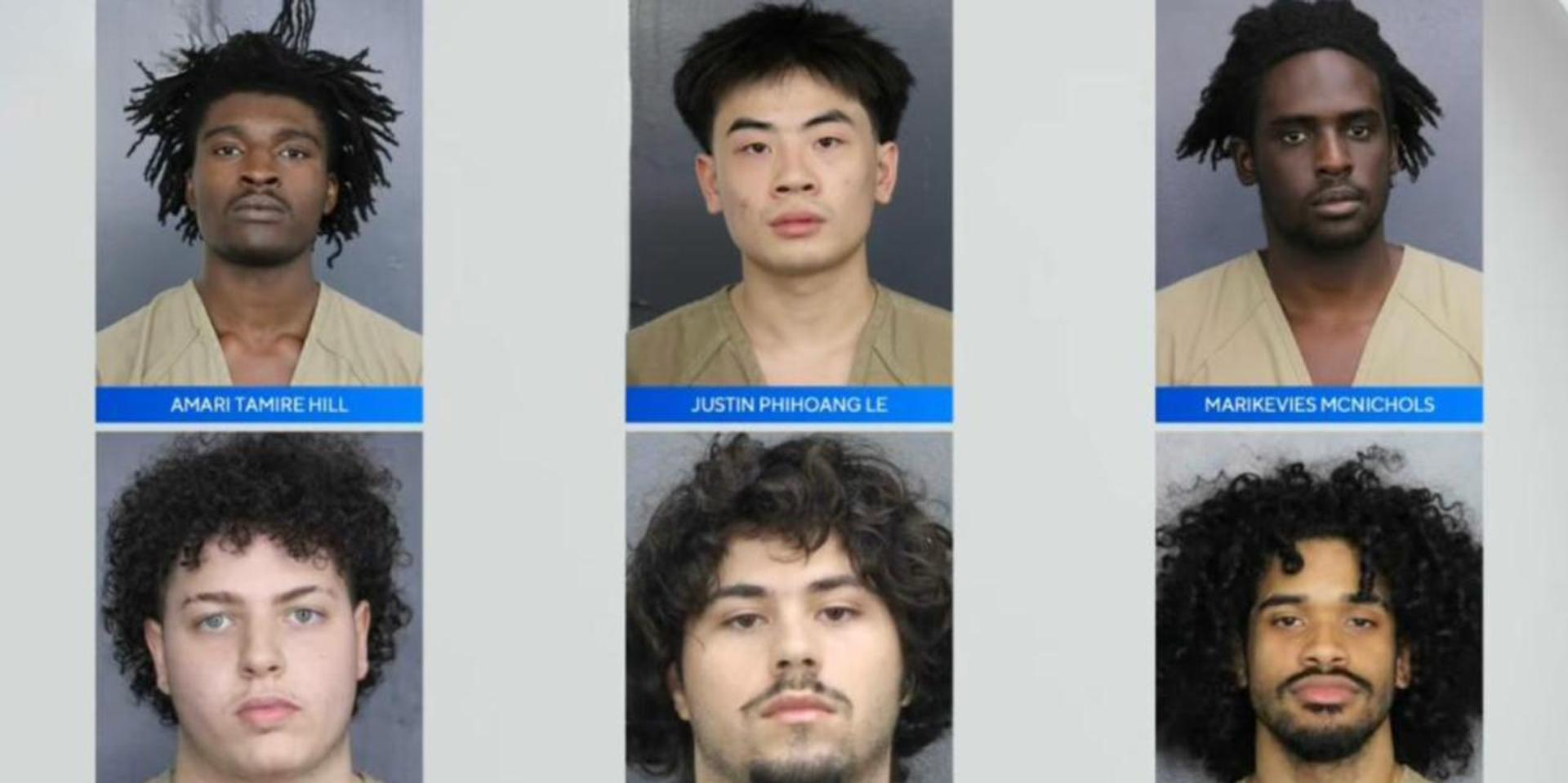 Six people charged with kidnap, torture following abduction at Florida resort