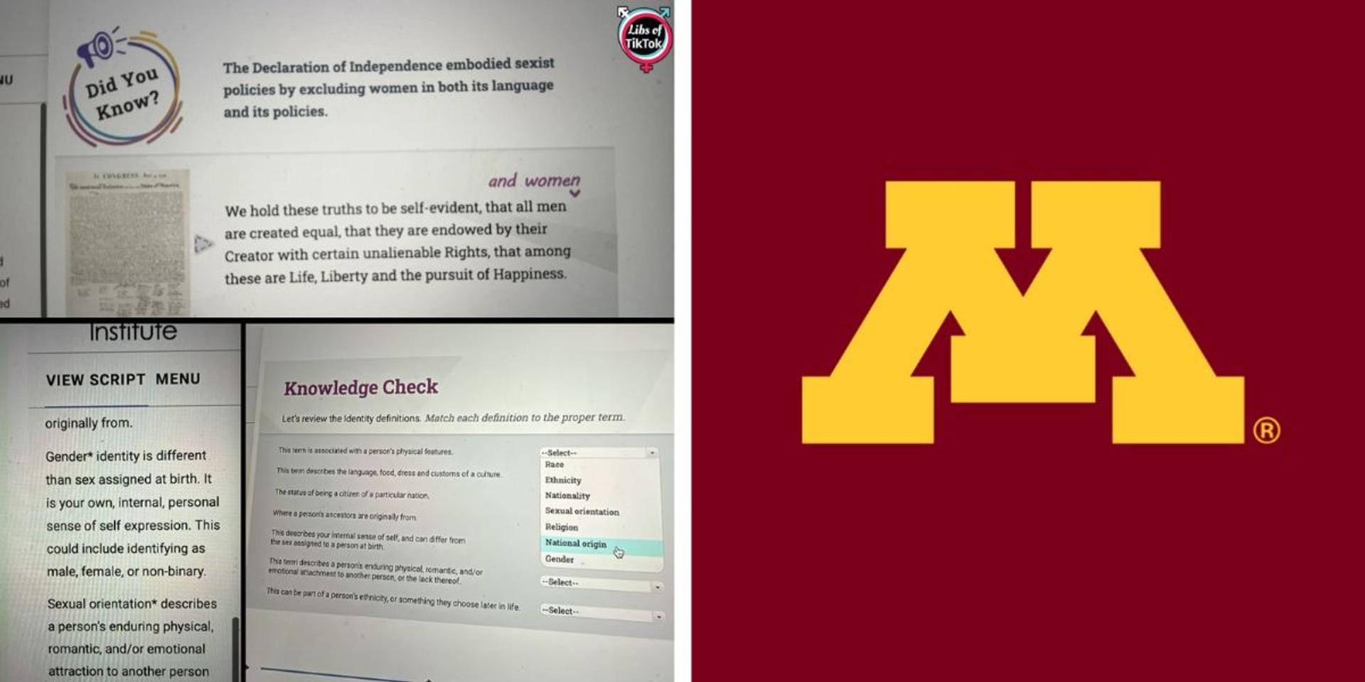 University of Minnesota declares to new students Declaration of Independence has 'embodied sexist policies': report