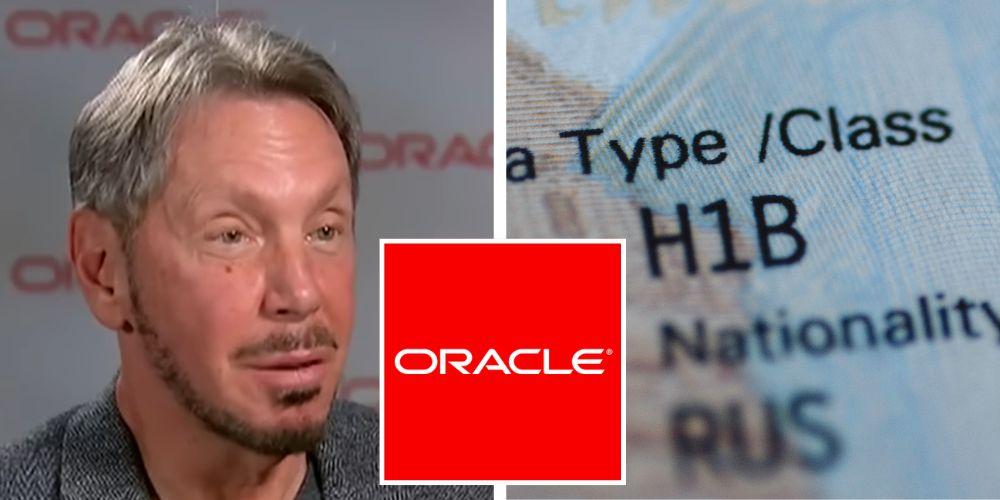 Oracle seeks thousands of FOREIGN workers as they lay off 30,000 Americans