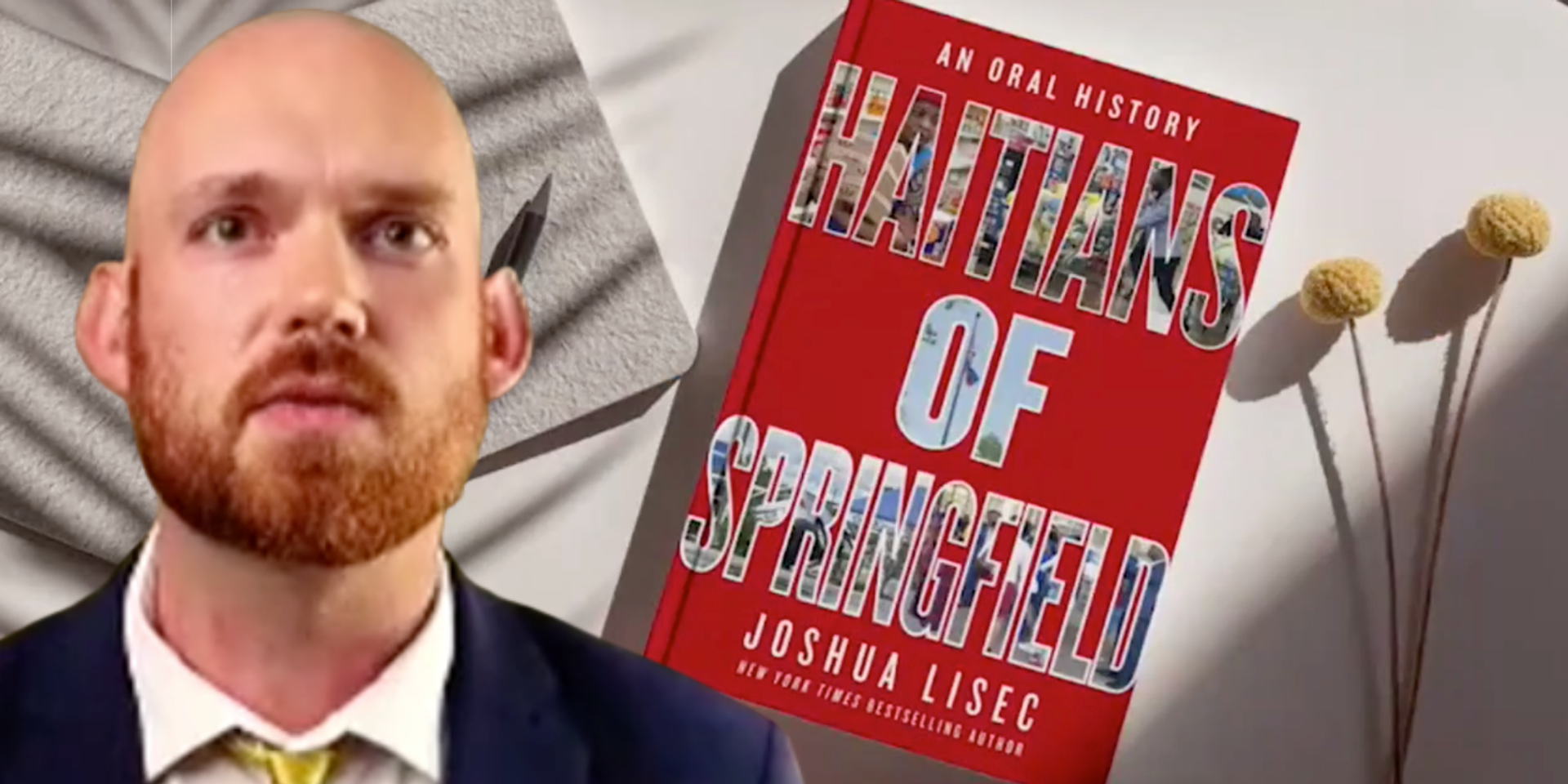 BREAKING: Joshua Lisec announces next book will be a full investigation of the 'Haitians of Springfield' after spending 10 weeks in the town