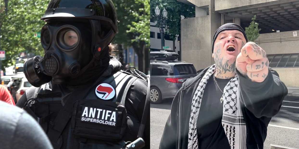 BREAKING: Portland Antifa member 'Isabel Araujo' sentenced to one day of community service; threatens journalist outside courthouse