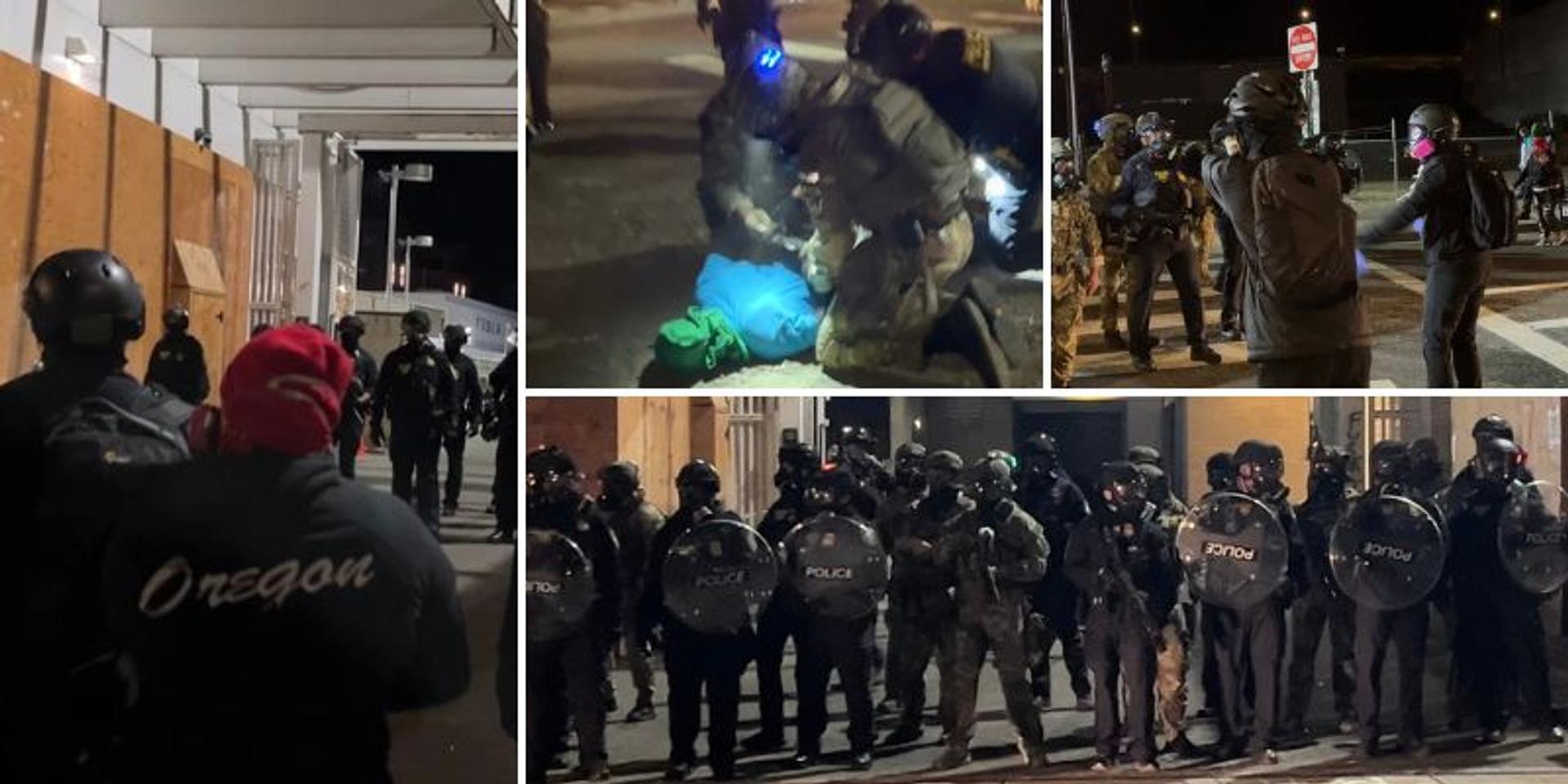 Federal police arrest several Portland Antifa rioters who mobilized attack on ICE facility
