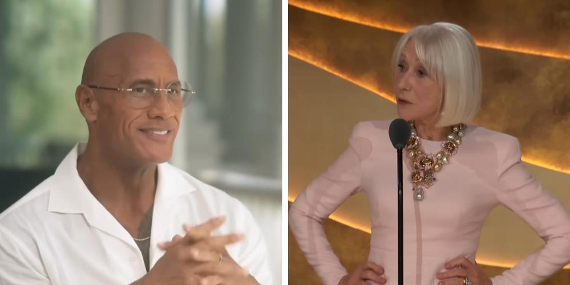 Hollywood celebs Dwayne 'Rock' Johnson, Helen Mirren, tell stars to keep political views to themselves