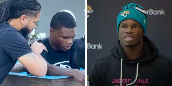 'It's God's day': Travis Hunter stands up for faith amid backlash, defends his baptism on Sunday