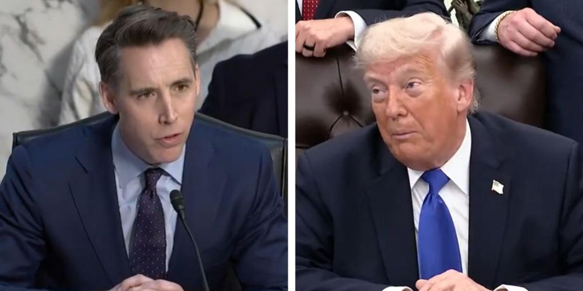 Trump proposes suspension of gas tax to bring prices down, Hawley to take it up in Senate