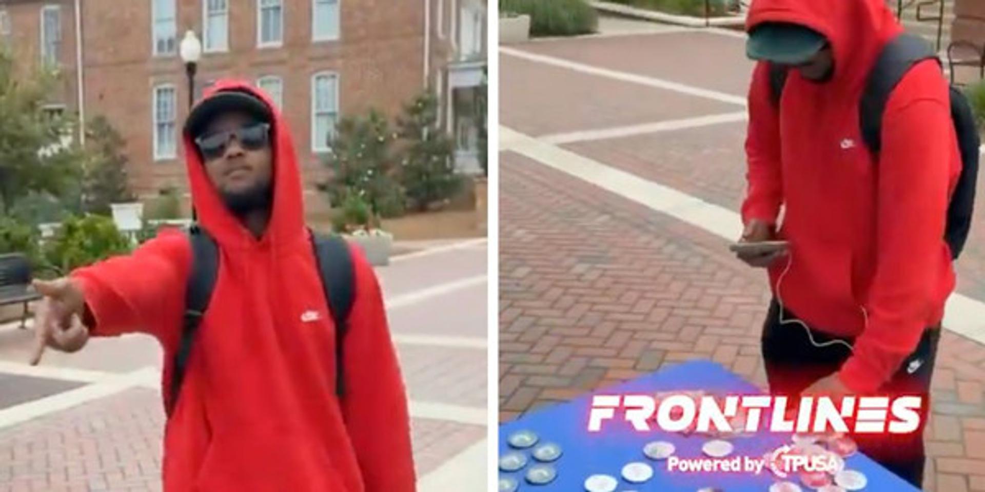 Mississippi State student vandalizes TPUSA table on campus, mocks Charlie Kirk's death